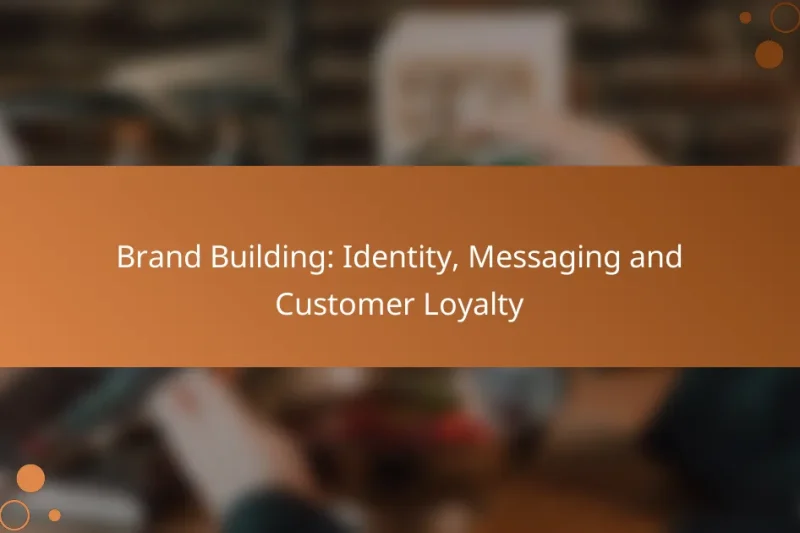 Brand Building: Identity, Messaging and Customer Loyalty